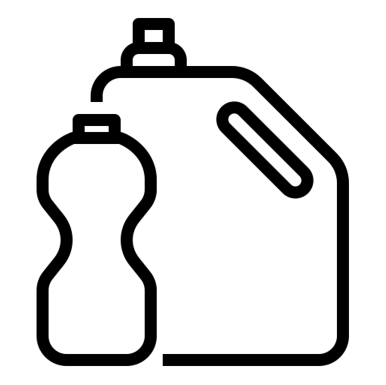 Cleaning products icon
